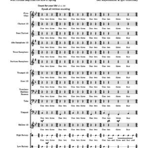 Time Warp – Preview Score
