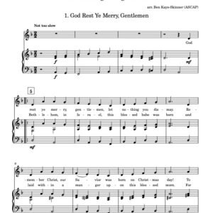 Christmas Sing-Along Collection Unison Chorus and Piano